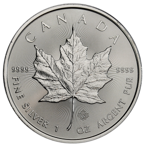 1 oz Canada Silver Maple Leaf Coin &ndash; Random Date