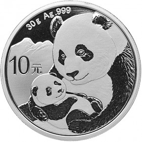 Silver Panda &ndash; China 30 g (.999 Fine Silver)