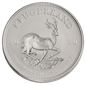 South Africa 1 oz Silver Krugerrand &ndash; Random Year