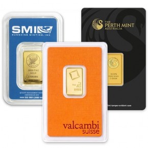 5 g Gold Bar &ndash; Secondary Market (Random Brand)