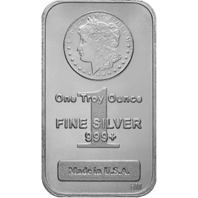 1 oz Silver Bar &ndash; Random Brand