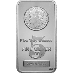 5 oz Silver Bar &ndash; Random Brand