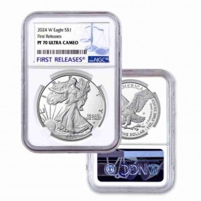 American Silver Eagle Proof &ndash; PF70 Ultra Cameo&nbsp;(Random Year)