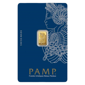 PAMP 1 gram Lady Fortuna Gold Bar (in CertiPAMP&trade; Assay, VERISCAN&trade;)