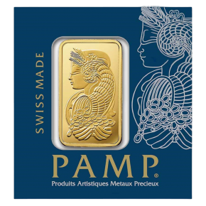 PAMP 1 gram Lady Fortuna Gold Bar &ndash; (in Mini Assay)