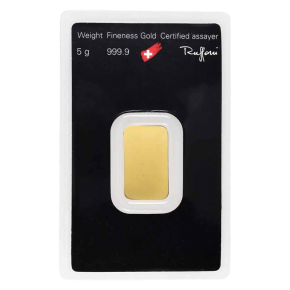 5 g Gold Bar &ndash; Secondary Market (Random Brand)