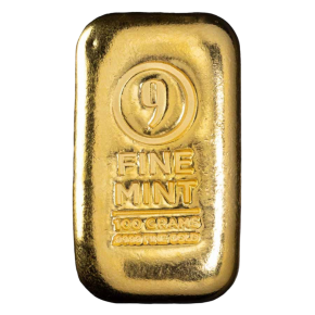 100 g Gold Bar &ndash; Secondary Market (Varied Brands)