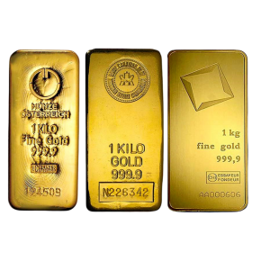 1 Kilo Gold Bar &ndash; Secondary Market (.9999 Fine)