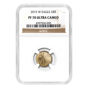 1/10 oz American Gold Eagle Proof PF-70 NGC/PCGS (Random Year)