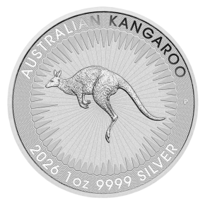 2026 Australia 1 oz Silver Kangaroo &ndash; BU