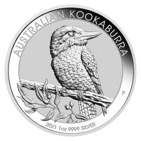 Australia 1 oz Silver Kookaburra &ndash; BU (Random Year)