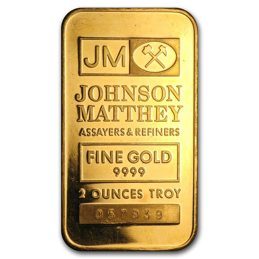 2 oz Gold Bars