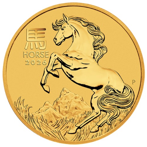 Perth Mint Year of the Horse Gold Coins (Lunar Series III)