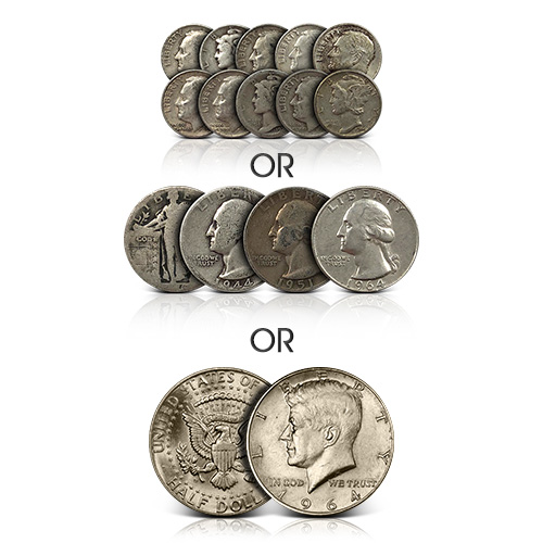90% Junk Silver Coins