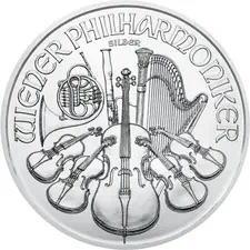 Austrian Philharmonic Silver Coins