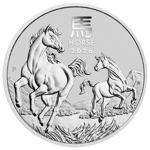 Perth Mint Year of the Horse Silver Coins